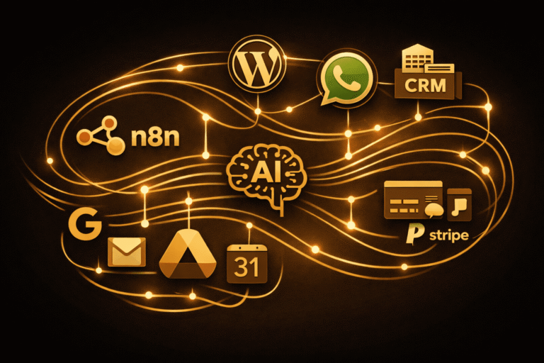 Agente inteligente funcionando com n8n